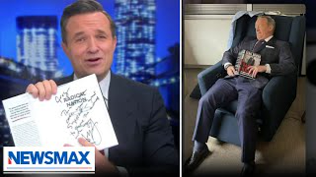 Sean Spicer leaves Greg Kelly a hidden message in his latest book | Greg Kelly Reports