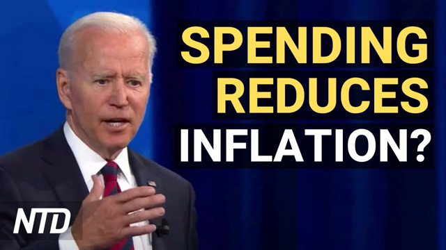 Biden Says Spending Plans Would Reduce Inflation; American, Southwest Post Profits | NTD Business