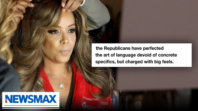 The View host says Republicans use language 'as a weapon' | Spicer & Co. on Newsmax