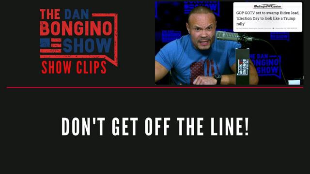Don't Get Off The Line! - Dan Bongino Show Clips