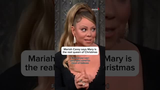 Mariah Carey Christ-Pills Colbert ✝️