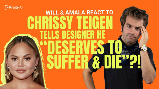 Chrissy Teigen Tells Designer He 'Deserves to Suffer and Die'?!: Will & Amala React