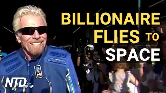 Richard Branson Reaches Edge of Space; Rodents Cause Thousands in Tesla Car Damages | NTD Business