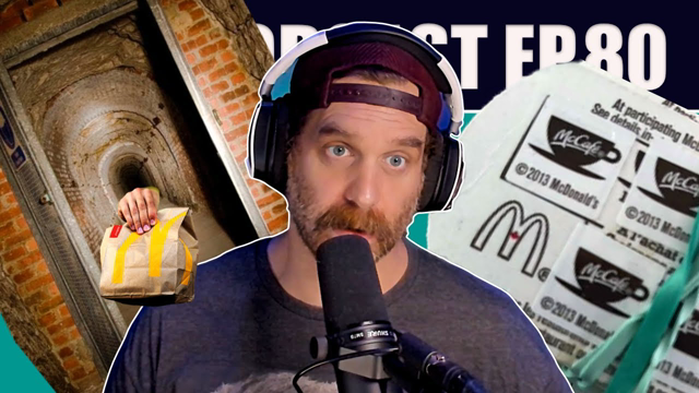 #80 Fast Food Tunnels, Free McDonald's Coffee is Cancelled, and a Food Bank Scammer Caught