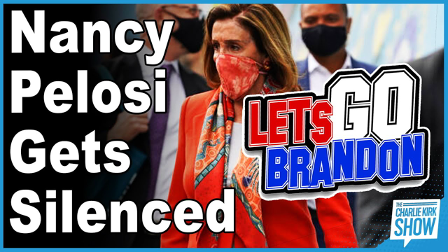 Nancy Pelosi Gets Shut Down By "Brandon" Supporters in SF
