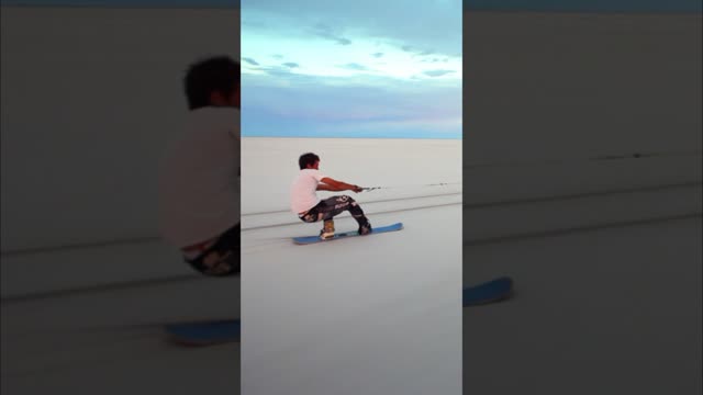 Snowboarding on SALT!