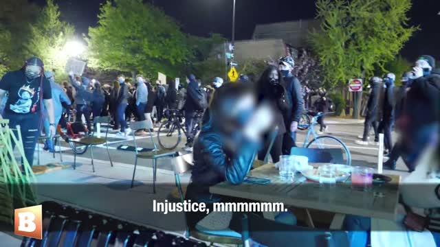 BLM Protester Harasses Women Dining: "Black People Are Dying.. And You're Having a Frozen Margarita"