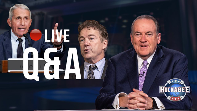 Rand Paul EXCORIATES Dr. Fauci | LIVE Discussion/Q&A with Mike Huckabee