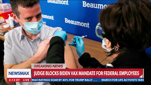DOJ to appeal ruling blocking vaccine mandate for federal employees | REPORT | 'American Agenda'