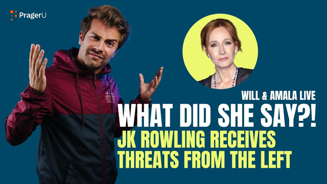 What Did She Say?! J.K. Rowling Gets Death Threats Over Comments - Will & Amala LIVE