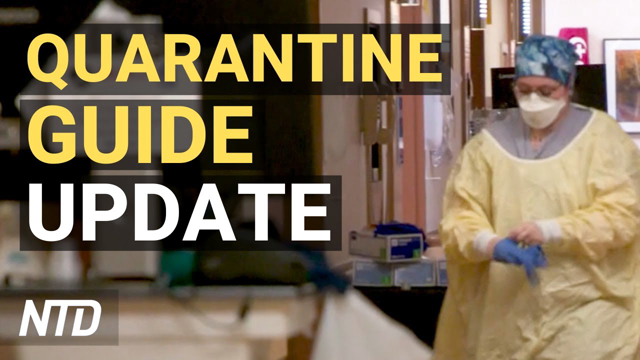 CDC Shortens COVID-19 Quarantine Period; NY Health Dept. Asks Parents to Vax Children | NTD