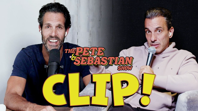 "FLOATING POOL GUY" - The Pete & Sebastian Show - EP 515 (CLIP)
