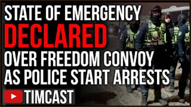 State Of Emergency Declared Over Freedom Convoy, Police SEIZE Fuel And Arrest Honkening Protesters