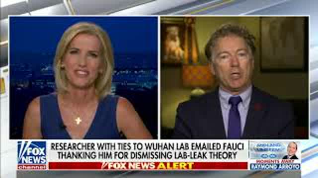 Dr. Paul Calls for the Firing of Dr. Fauci with Laura Ingraham - June 2, 2021