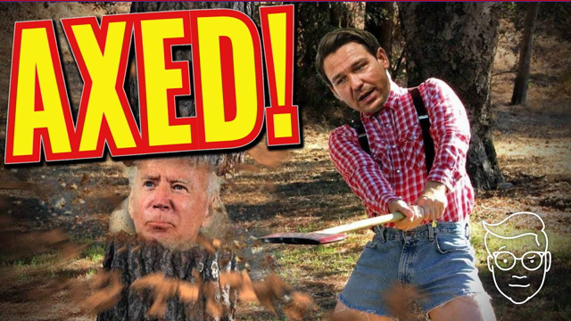Ron DeSantis Blows Biden's Dentures Out Over Vaccine Mandates