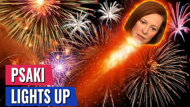 Psaki Lights Up When Asked About White House Brag That They Saved Americans $0.16 on 4th of July