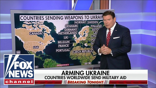 Bret Baier: These are the countries sending weapons to Ukraine