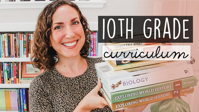 TENTH GRADE CURRICULUM CHOICES | Homeschooling High School 2022-2023