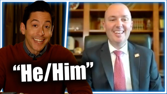 EMBARRASSING Video: Woke Governor Announces His Pronouns