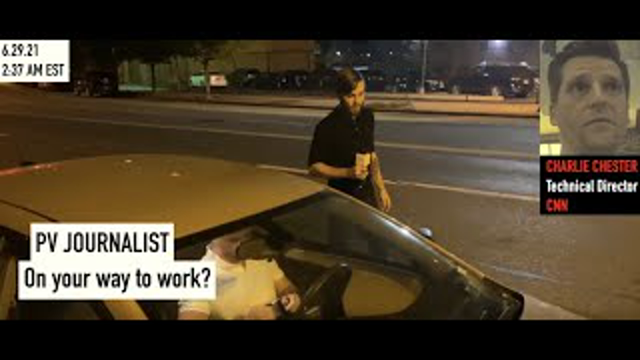 CNN Technical Director Charlie Chester Remains SILENT When Questioned on Current Employment Status