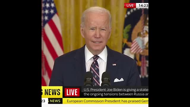Biden Responds To Russian Invasion Of Ukraine... With More Sanctions
