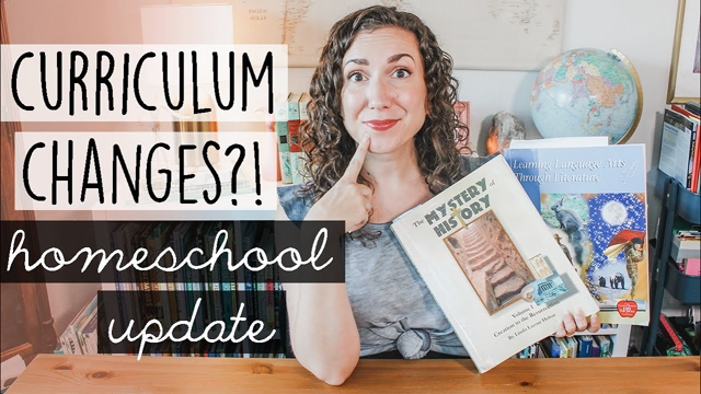 HOMESCHOOL UPDATE | Curriculum Changes + Homeschool Chat