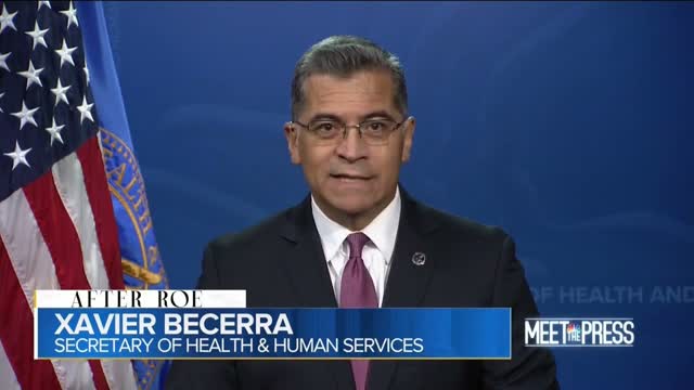 HHS Sec Becerra Claims Limiting Abortion Threatens The Right To Life, No Mention Of The Baby