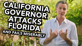 California Governor Attacks Florida; Fails Miserably