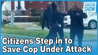 Citizens Step in to Save Cop Under Attack