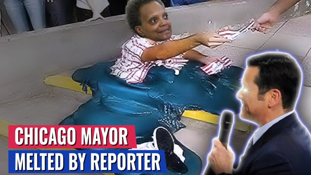 Newsmax Reporter Torches Chicago Mayor To Her Face - Watch Her Nuclear Melt Down