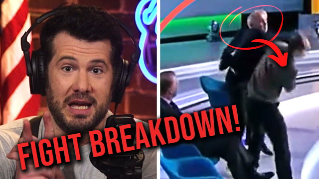 UKRAINE BATTLE ROYALE! Ukrainian Talk Show Turns Violent | Louder With Crowder