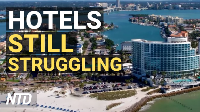 Job Openings Hit Record High; Hotels Still Struggling; Trump Files Big Tech Lawsuit | NTD Business