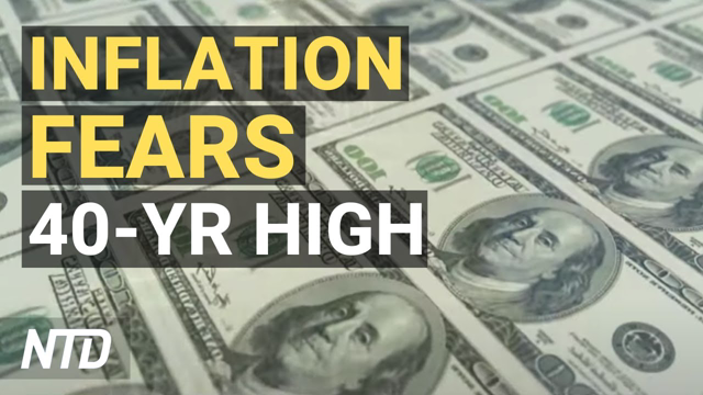 Small Biz Inflation Fears Hit 40-Year High; Crypto Credit Cards: How Do They Work? | NTD Business