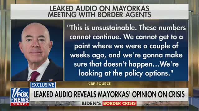 Biden’s DHS Secretary On Border Crisis: “This Is Unsustainable, These Numbers Cannot Continue”