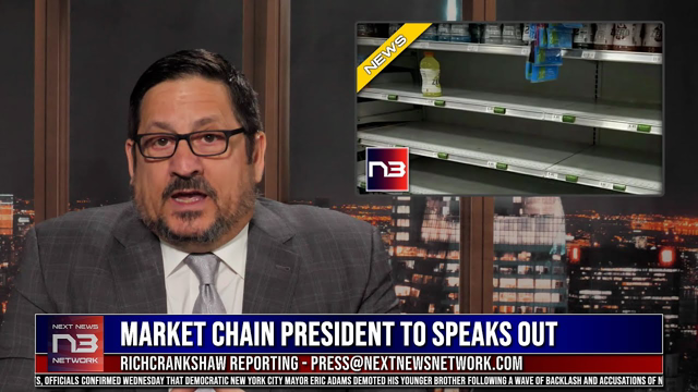 WATCH! Supply Shortage Gets Worse Forcing Market Chain President To Speak Out