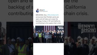 Gov DeSanta Opens Florida's Ports To Old America