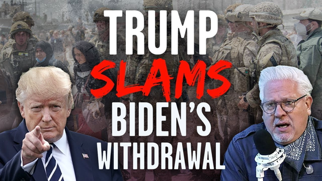 Trump Blasts Biden for “The Most Embarrassing Event in the History of Our Country” | Glenn Beck