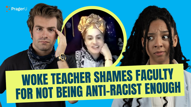 Woke Teacher SHAMES Faculty For Not Being Anti Racist Enough