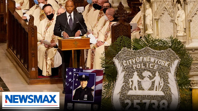 Eric Adams delivers eulogy at NYPD Officer Jason Rivera funeral | National Report