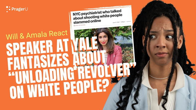Yale Speaker Fantasizes About “Unloading Revolver” on White People? Will & Amala React