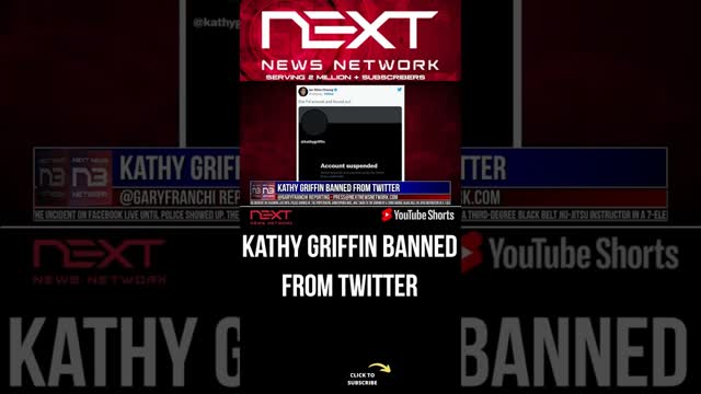 Kathy Griffin BANNED From Twitter #shorts