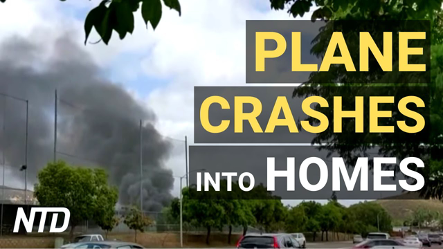 Plane Crashes into California homes, at least 2 killed; Nation's Largest Columbus Day Parade in NYC
