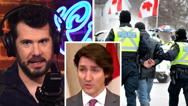 Canada Goes Full 1984! Activates 'Emergencies Act' to Deal With Truckers! | Louder With Crowder