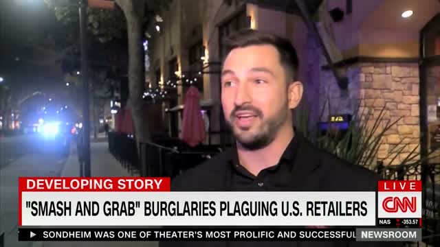 CNN: “Customers Are Terrified” As “Smash-And-Grab” Robberies Target Retailers