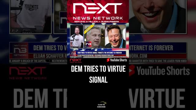 Dem Tries To Virtue Signal Forgets The Internet Is Forever #shorts