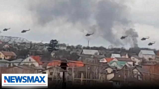 VIDEO: Russian helicopters assault airport near Kyiv | National Report
