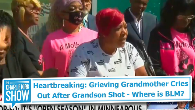 Heartbreaking: Grieving Grandmother CriesOut After Grandson Shot - Where is BLM?