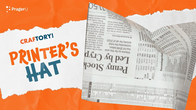 Craftory: Printer's Hat