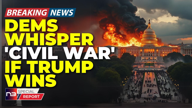 🚨BREAKING: Dems Whisper 'Civil War' If Trump Wins And The GOP's Reaction Is Priceless