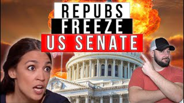 BREAKING: Senate Republicans FREEZE The Senate!  No Judges, No Spending, NO GUN CONTROL...